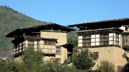 maison traditionnelle bhoutan