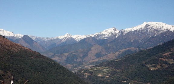 col de dochula bhoutan