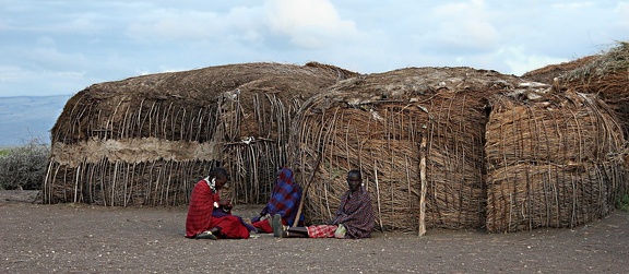 village masaï