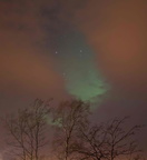 aurore boréale environs de Tromso