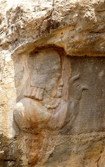 NAQSH-E RADJAB (époque sassanide) - mage Kartir