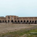 Ispahan : pont à 2 niveaux - pol-è-Khadjo
