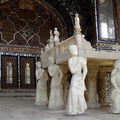 Téhéran : Palais qâdjâr du Golestan - trône