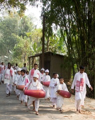Majuli : procession