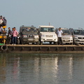 ferry enlisé sur le Brahmapoutre