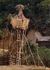 tribu Hill Miri : poteau de clan