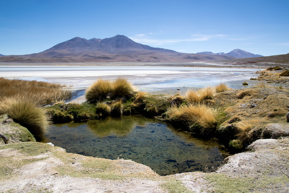 Bolivie - laguna  Canapa