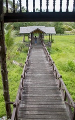 Putussibau - tribu Taman - maison longue