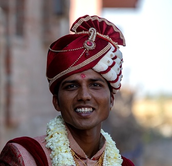 village de Khadol : 1er mariage - le marié