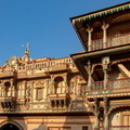 Ahmedabad : haveli près du temple Kalupur Swaminarayan 