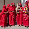 femmes de la secte swaminarayan