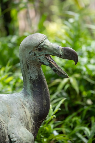 statue de dodo à l'ile aux aigrettes