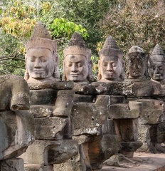 Angkor Thom : porte sud