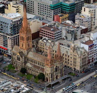 Melbourne : cathédrale saint Paul