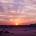 Soudan :  coucher de soleil