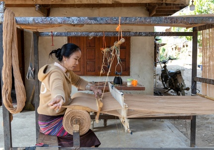 village Thai Khao : tissage
