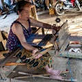 village Thai Lue de Ban Nayang : tissage