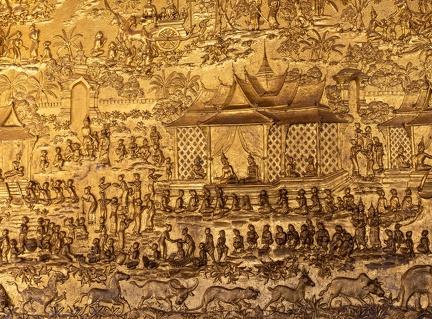 Luang Prabang : Wat Mai Suwannaphumaham