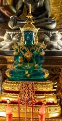 Luang Prabang : Wat Mai Suwannaphumaham - bouddha d'émeraude