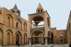 Ispahan : quartier arménien de Djolfa - cathédrale de Vank