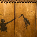 Mentawai : decoration murale - animaux chassés