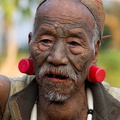 Nagaland :  tribu Konyak - homme