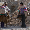 Bolivie - village autour du salar d'Uyuni - fête bien arrosée!!!