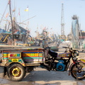 Diu : port de pêche de Vanakbara
