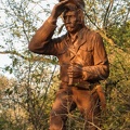 chutes victoria : statue de David Livingstone
