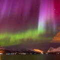 aurore boréale environs  de Tromso